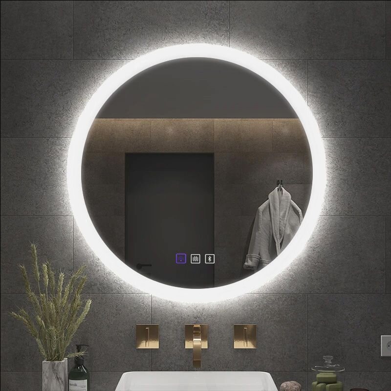 Veidrodis LED BLUETOOTH FFJ 60cm 1