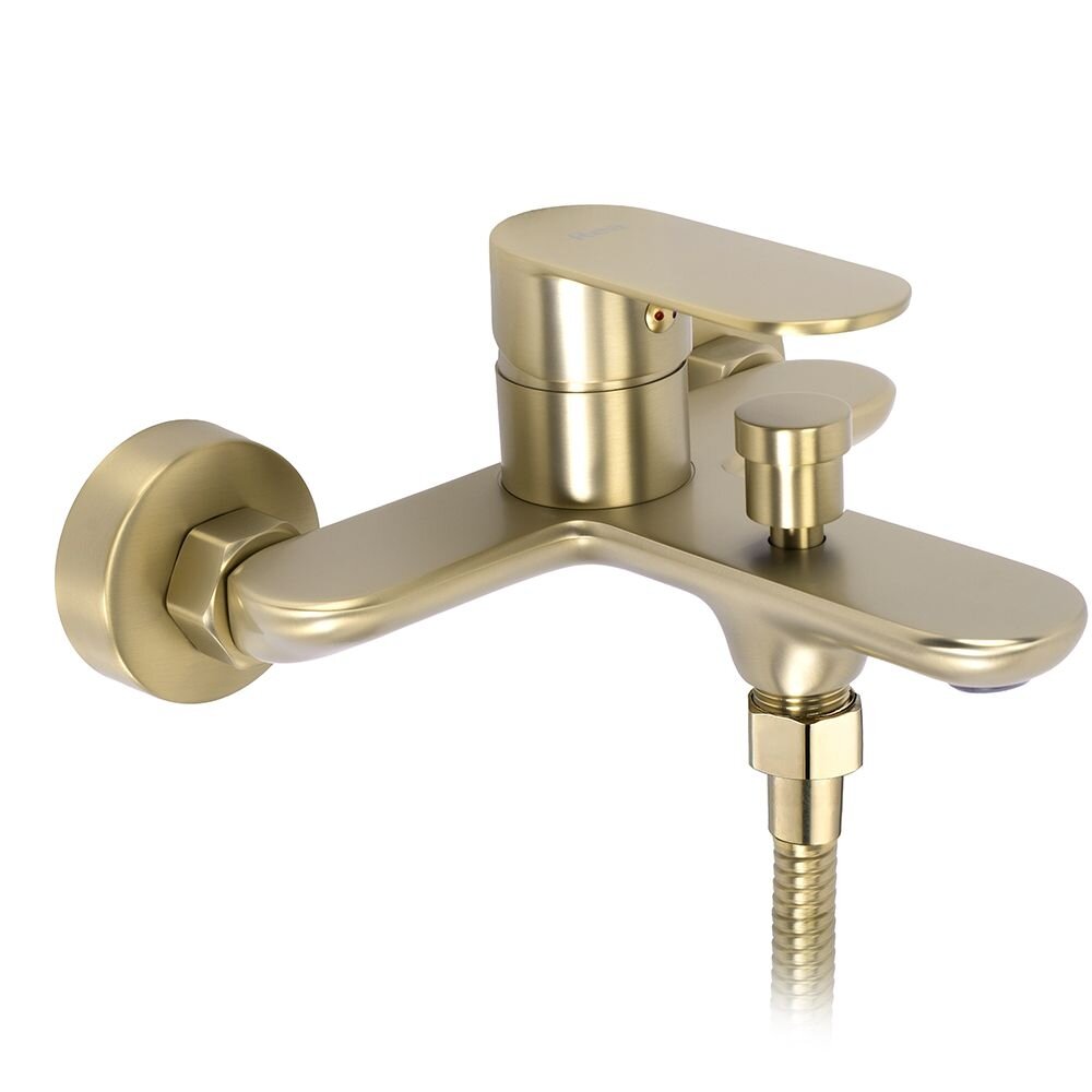 Vonios maišytuvas DROP Brush Gold 3