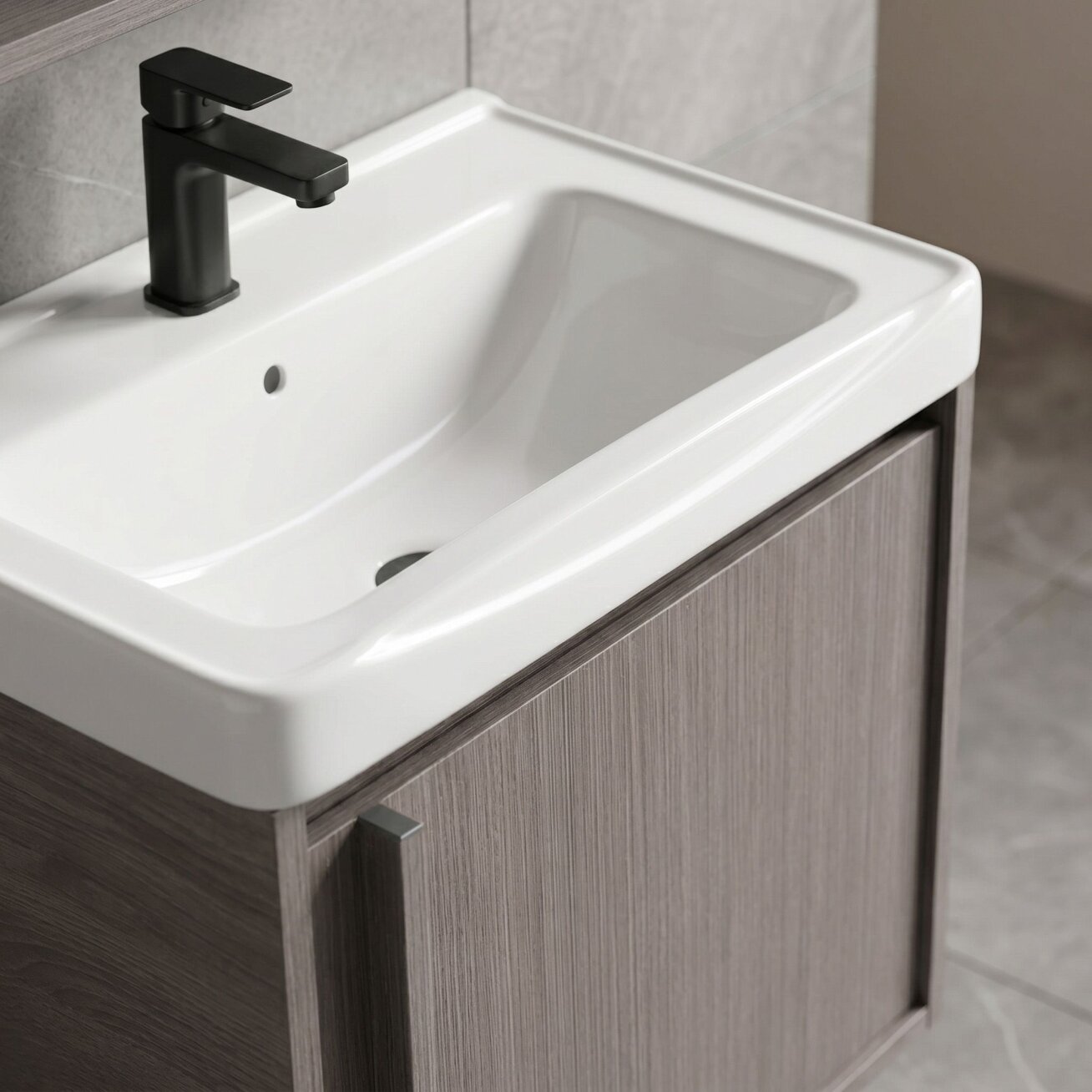 Vonios baldų komplektas su praustuvu Gama T25023 KJM 50CM 6