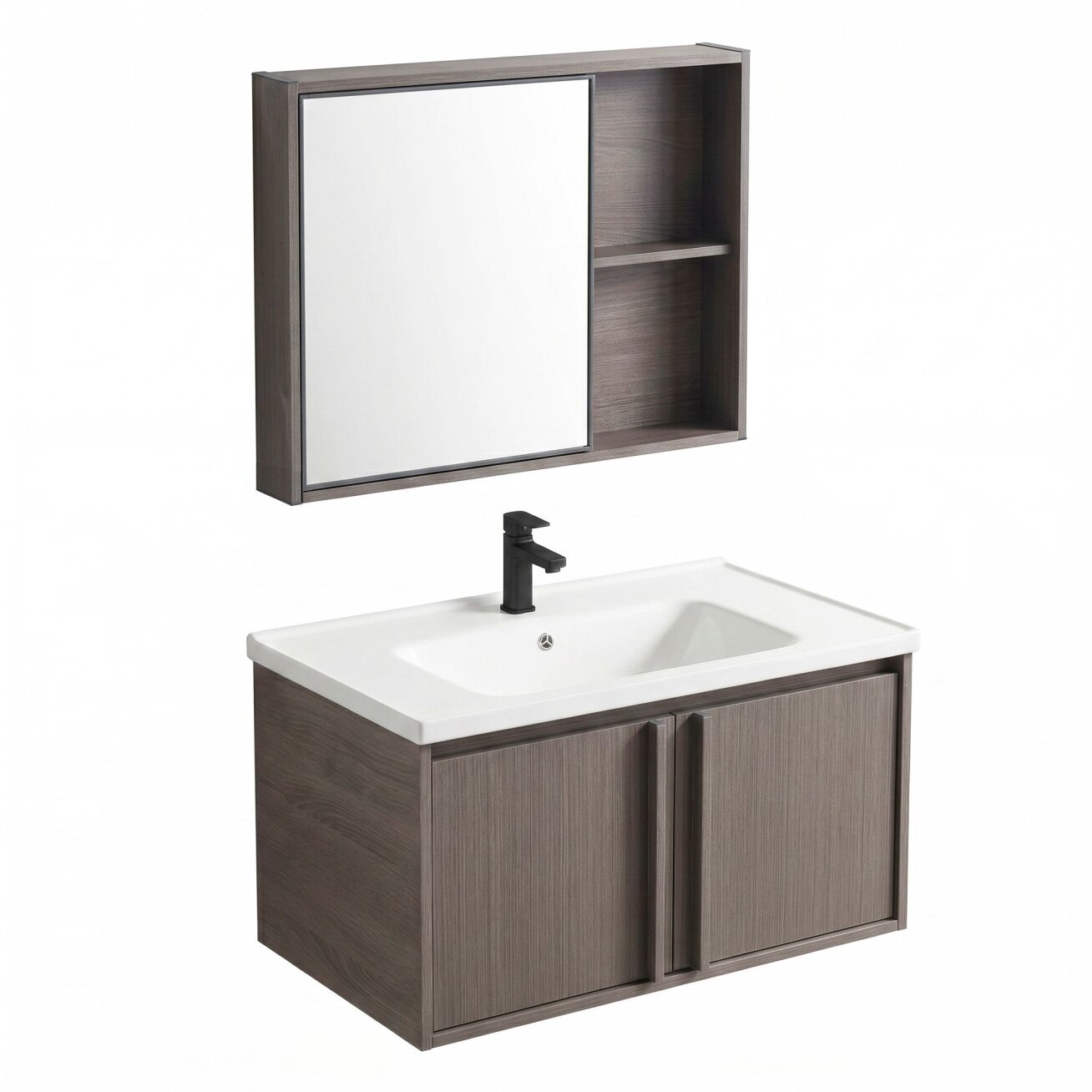 Vonios baldų komplektas su praustuvu Gama T25023 KJM 80CM 11 Vonios baldų komplektas su praustuvu Gama T25023 KJM 80CM 11