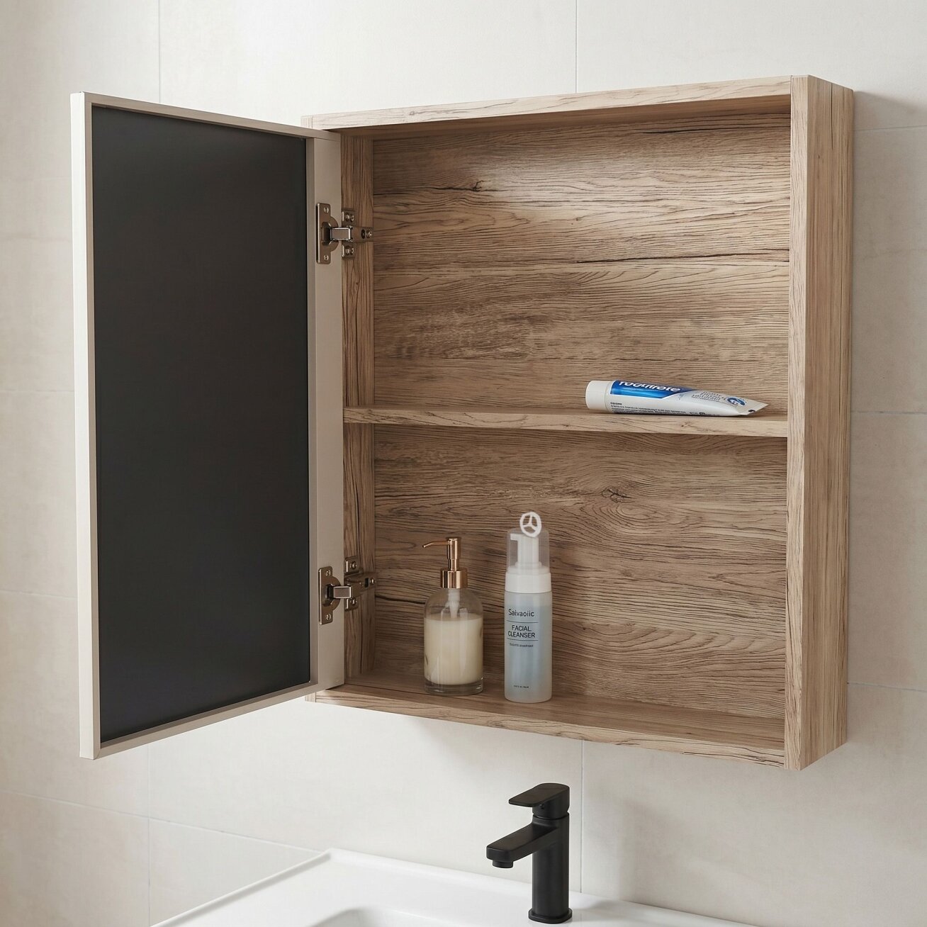 Vonios baldų komplektas su praustuvu Gama T25023 QHM 60CM 5