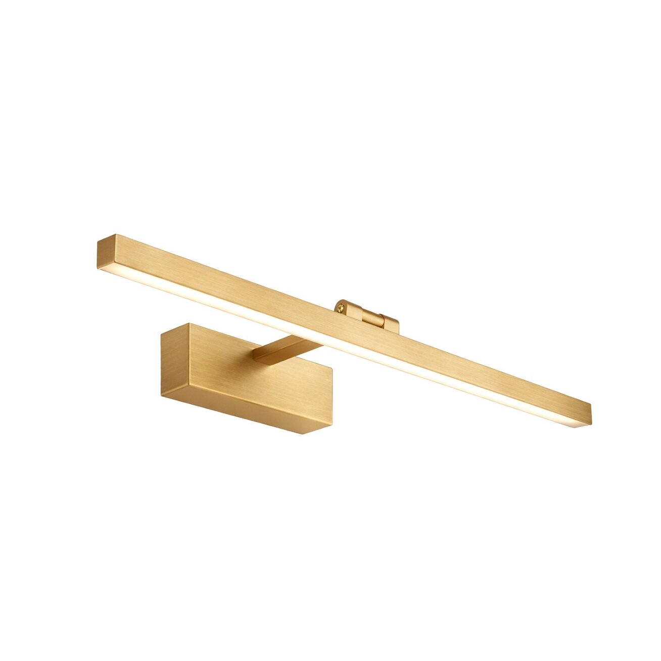 Vonios sieninis LED šviestuvas APP1864-1W 60 cm BRUSH GOLD 9