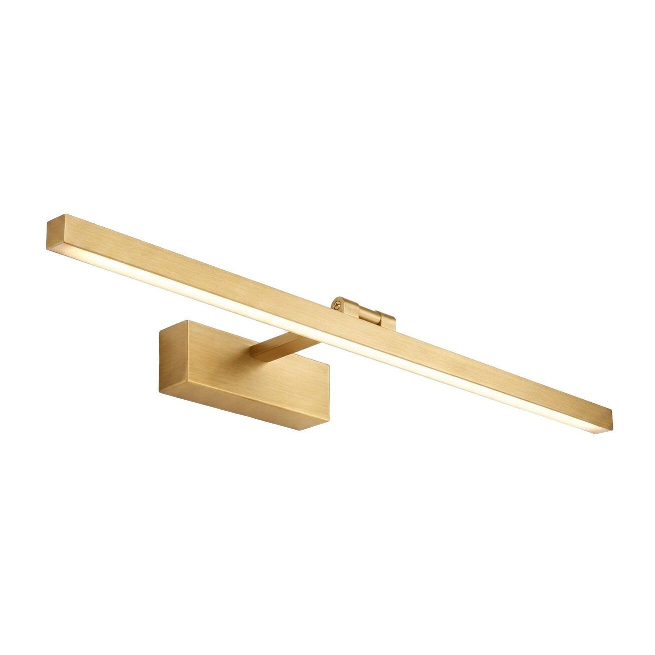 Vonios sieninis LED šviestuvas APP1865-1W 80 cm BRUSH GOLD 8