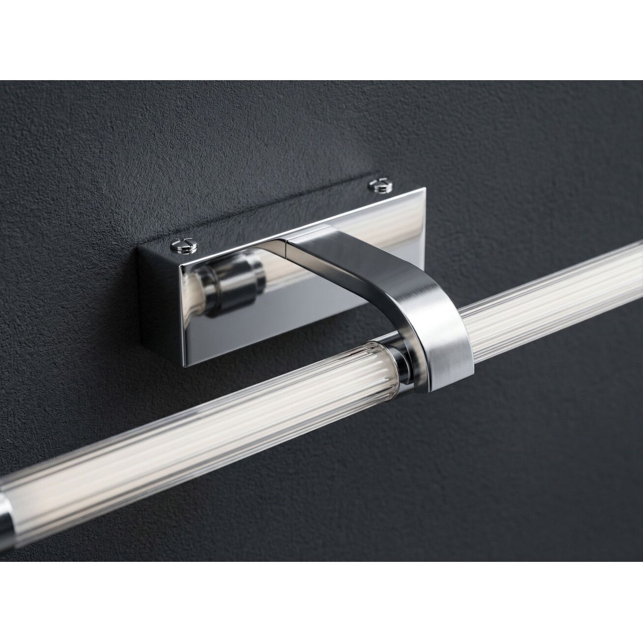 Vonios sieninis LED šviestuvas APP1881-1W 40cm CHROME 2 Vonios sieninis LED šviestuvas APP1881-1W 40cm CHROME 2