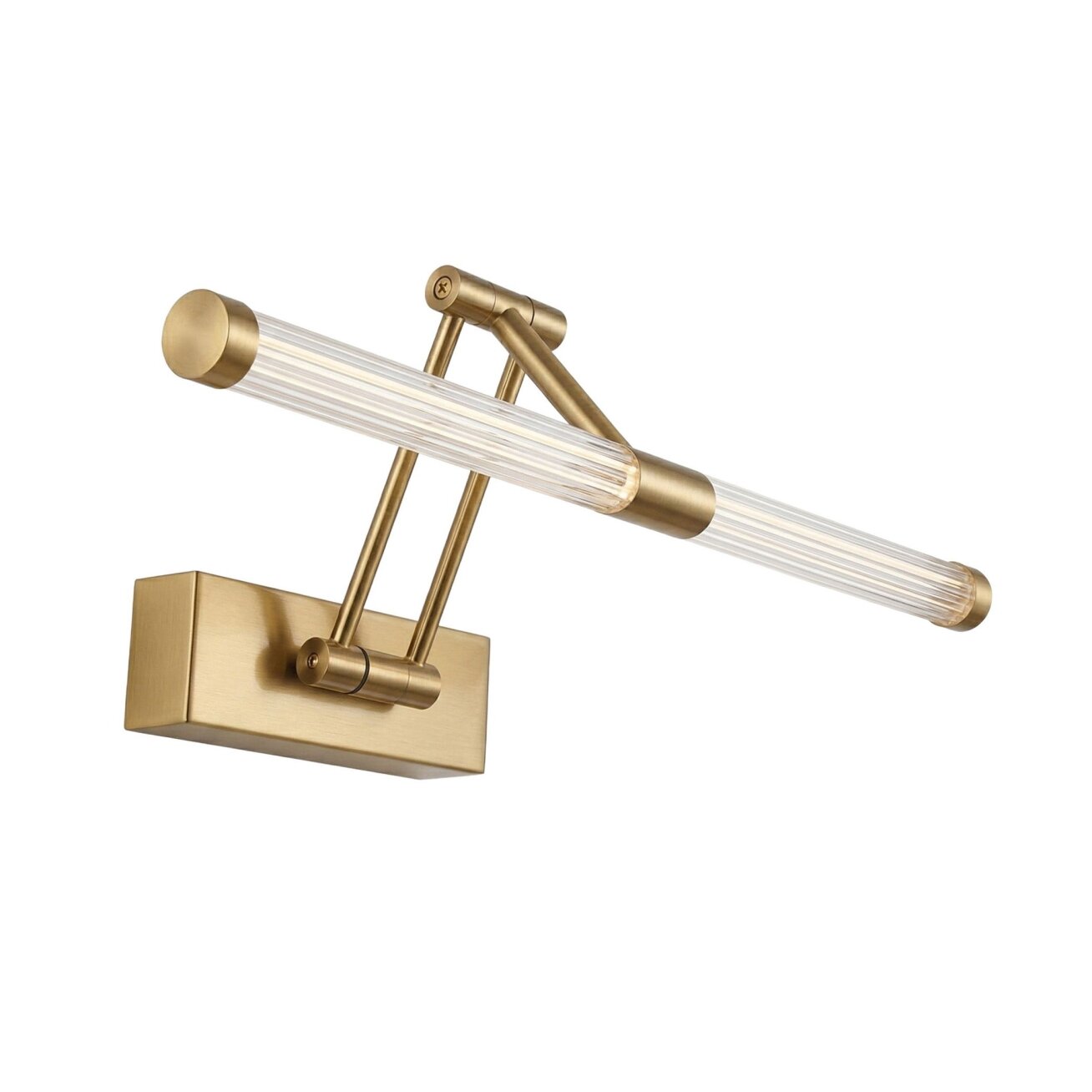 Vonios sieninis LED šviestuvas APP1899-1W 40cm BRUSH GOLD Vonios sieninis LED šviestuvas APP1899-1W 40cm BRUSH GOLD