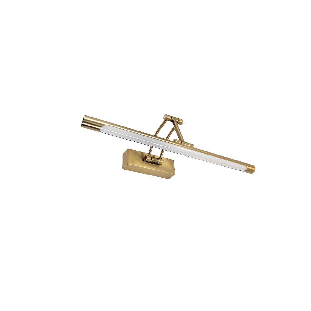 Vonios sieninis LED šviestuvas SWE022-1W 42cm Brush Gold
