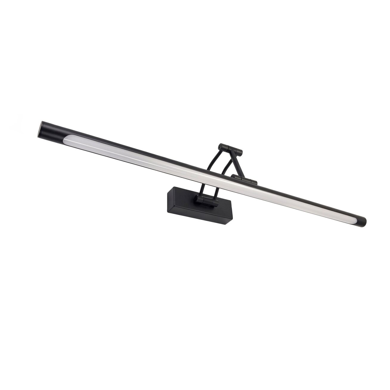 Vonios sieninis LED šviestuvas SWE026-1W 60cm Black