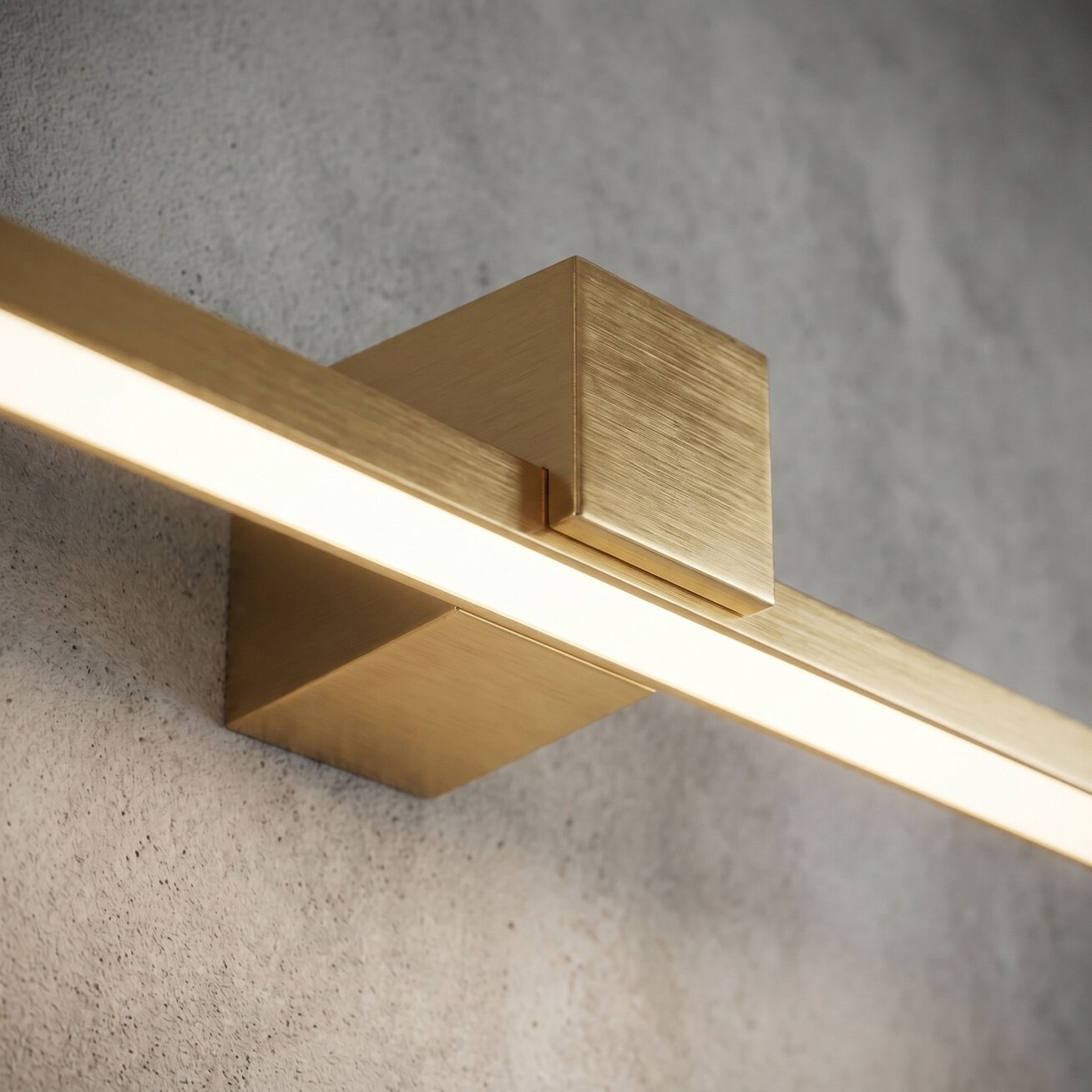 Vonios sieninis LED šviestuvas SWE047-1W 60cm GOLD BRUSH 5
