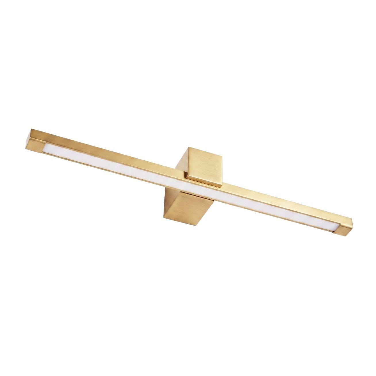 Vonios sieninis LED šviestuvas SWE047-1W 60cm GOLD BRUSH 9 Vonios sieninis LED šviestuvas SWE047-1W 60cm GOLD BRUSH 9