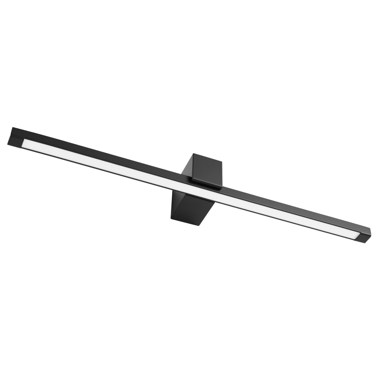 Vonios sieninis LED šviestuvas SWE051-1W 80 cm Black Vonios sieninis LED šviestuvas SWE051-1W 80 cm Black