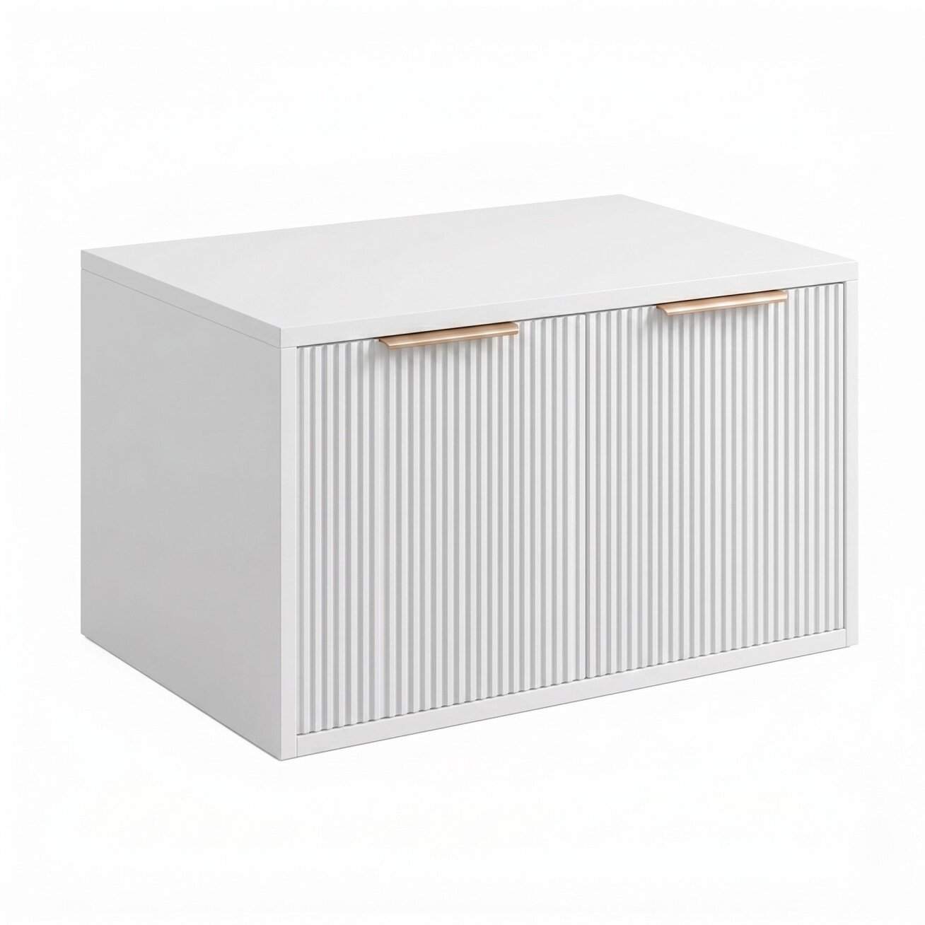 Vonios spintelė po praustuvu Core 60cm White 8 Vonios spintelė po praustuvu Core 60cm White 8