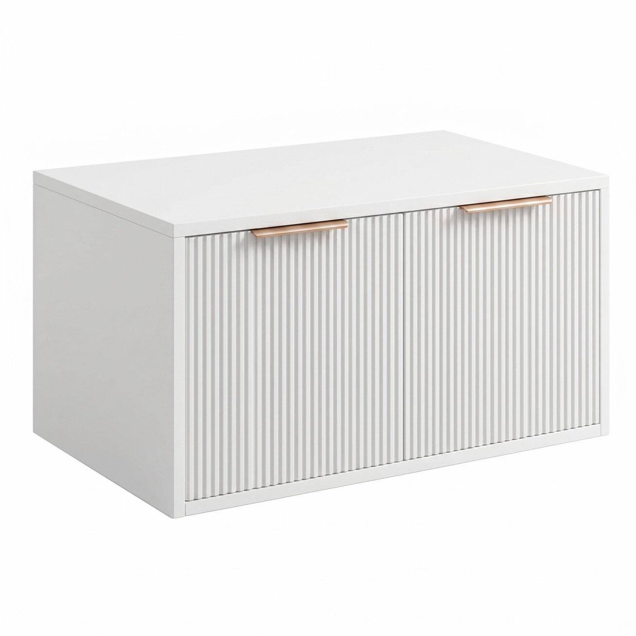 Vonios spintelė po praustuvu Core 80cm White 8 Vonios spintelė po praustuvu Core 80cm White 8