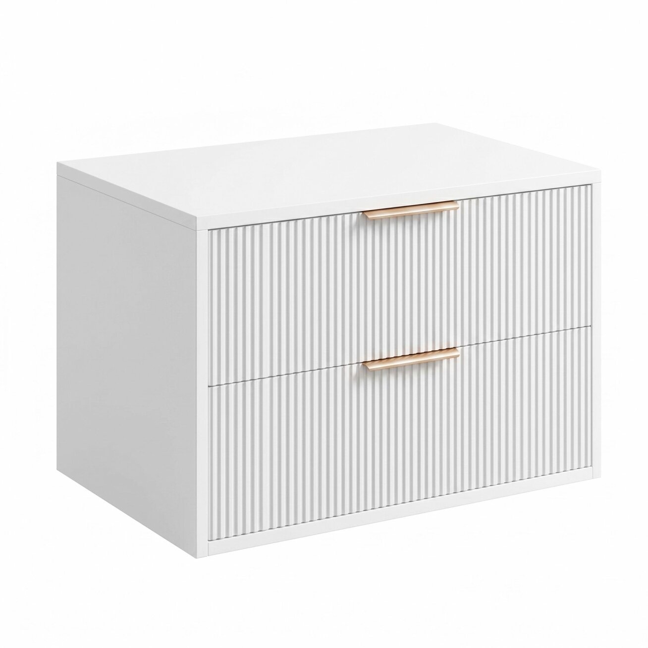 Vonios spintelė po praustuvu Mono 60cm White 8 Vonios spintelė po praustuvu Mono 60cm White 8