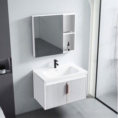 Vonios baldų komplektas su praustuvu Astor 60cm White