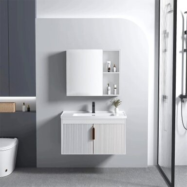 Vonios baldų komplektas su praustuvu Astor 60cm White