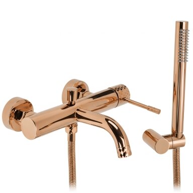Vonios maišytuvas Lungo Diamond Copper