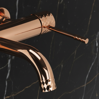 Vonios maišytuvas Lungo Diamond Copper