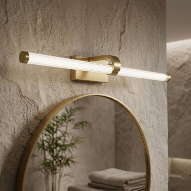 Vonios sieninis LED šviestuvas APP1884-1W 60cm GOLD