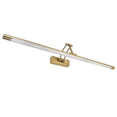 Vonios sieninis LED šviestuvas SWE024-1W 80cm Brush Gold