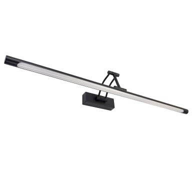 Vonios sieninis LED šviestuvas SWE027-1W 80cm Black