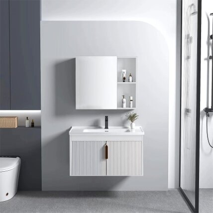 Vonios baldų komplektas su praustuvu Astor 60cm White