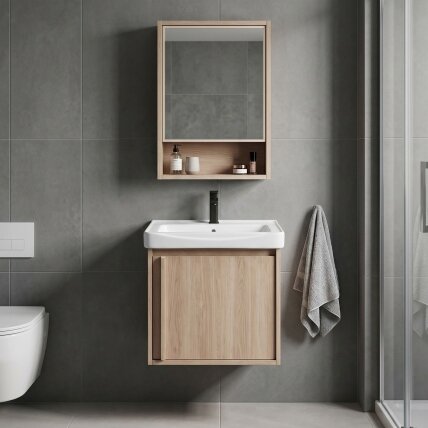 Vonios baldų komplektas su praustuvu Gama T25023 BXM 50CM