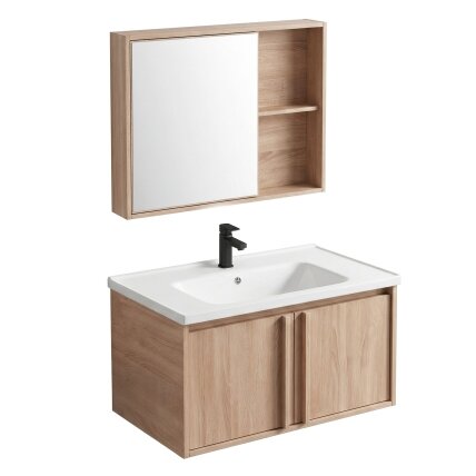 Vonios baldų komplektas su praustuvu Gama T25023 BXM 80CM 1