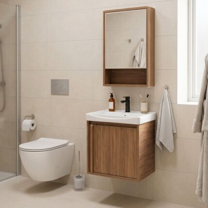 Vonios baldų komplektas su praustuvu Gama T25023 HHL 50CM 4
