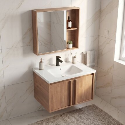 Vonios baldų komplektas su praustuvu Gama T25023 HHL 60CM 2 Vonios baldų komplektas su praustuvu Gama T25023 HHL 60CM 2