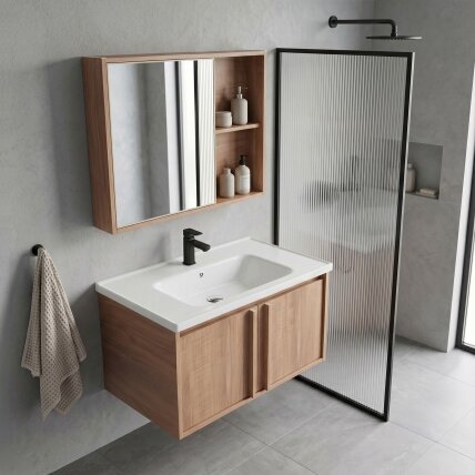 Vonios baldų komplektas su praustuvu Gama T25023 HHL 70CM 3
