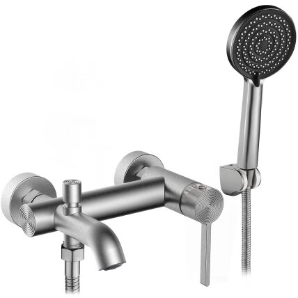 Vonios maišytuvas FOSTER Nickel Brush