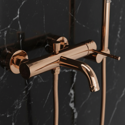 Vonios maišytuvas Lungo Diamond Copper 4
