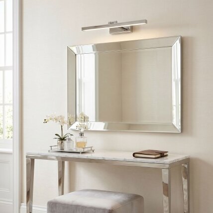 Vonios sieninis LED šviestuvas APP1858-1W 60 cm Chrome 6