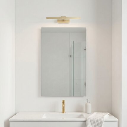 Vonios sieninis LED šviestuvas APP1863-1W 40cm BRUSH GOLD 6