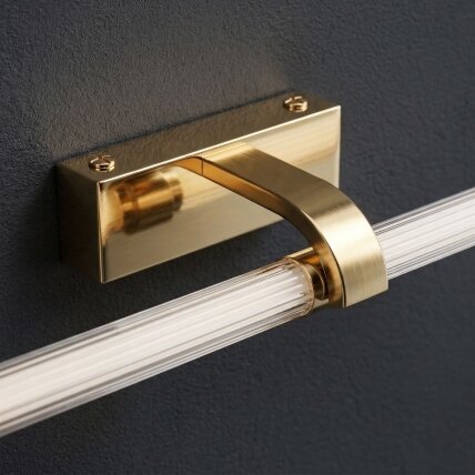 Vonios sieninis LED šviestuvas APP1883-1W 40cm GOLD 2 Vonios sieninis LED šviestuvas APP1883-1W 40cm GOLD 2