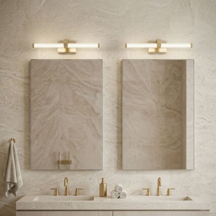 Vonios sieninis LED šviestuvas APP1883-1W 40cm GOLD 4