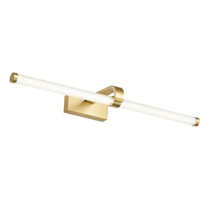 Vonios sieninis LED šviestuvas APP1886-1W 60cm BRUSH GOLD Vonios sieninis LED šviestuvas APP1886-1W 60cm BRUSH GOLD