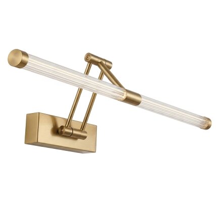 Vonios sieninis LED šviestuvas APP1900-1W 60cm BRUSH GOLD Vonios sieninis LED šviestuvas APP1900-1W 60cm BRUSH GOLD