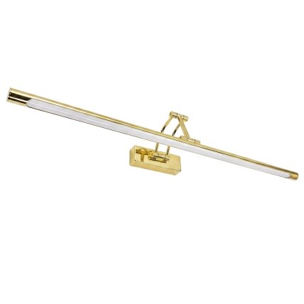Vonios sieninis LED šviestuvas SWE021-1W 80cm Gold Vonios sieninis LED šviestuvas SWE021-1W 80cm Gold