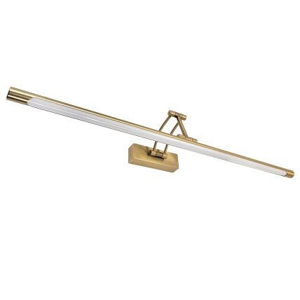 Vonios sieninis LED šviestuvas SWE024-1W 80cm Brush Gold Vonios sieninis LED šviestuvas SWE024-1W 80cm Brush Gold