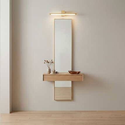 Vonios sieninis LED šviestuvas SWE043-1W 40cm GOLD 6