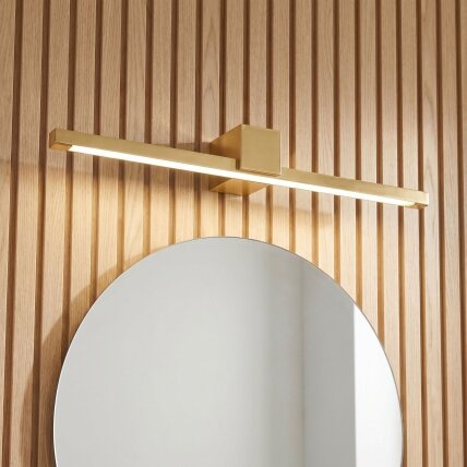 Vonios sieninis LED šviestuvas SWE044-1W 60cm GOLD 4 Vonios sieninis LED šviestuvas SWE044-1W 60cm GOLD 4