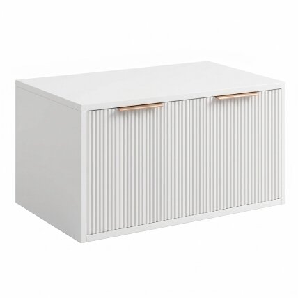 Vonios spintelė po praustuvu Core 80cm White 8 Vonios spintelė po praustuvu Core 80cm White 8