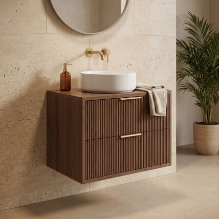 Vonios spintelė po praustuvu Mono 60cm Brown 4