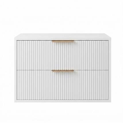 Vonios spintelė po praustuvu Mono 60cm White 1 Vonios spintelė po praustuvu Mono 60cm White 1
