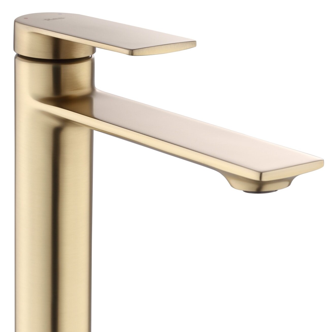 Žemas praustuvo maišytuvas STORM GOLD BRUSH High 2 Žemas praustuvo maišytuvas STORM GOLD BRUSH High 2