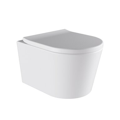 WC KOMPLEKTAS SU POTINKINIU RĖMU IR MYGTUKU WC5