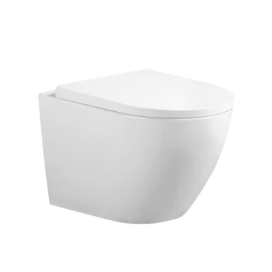 WC KOMPLEKTAS SU POTINKINIU RĖMU IR MYGTUKU WC78