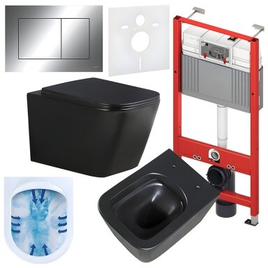 WC KOMPLEKTAS SU POTINKINIU RĖMU IR MYGTUKU WC219