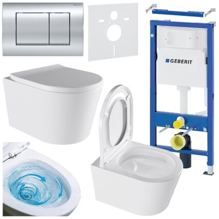 WC KOMPLEKTAS SU POTINKINIU RĖMU IR MYGTUKU WC9 WC KOMPLEKTAS SU POTINKINIU RĖMU IR MYGTUKU WC9